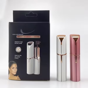 Depiladora para mujer, afeitadora resistente al agua con luz LED, adecuada para rostro, axilas, zona de bikini, labios, barbilla y labios superiores