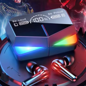 Auriculares inalámbricos intrauditivos para juegos de deportes electrónicos, larga duración, baja latencia, auriculares digitales inalámbricos con reducción de ruido táctil