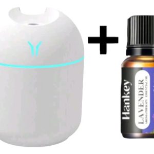 Humidificador USB silencioso de 250ml, Purificador Portátil de aromaterapia para dormitorio y escritorio más esencia